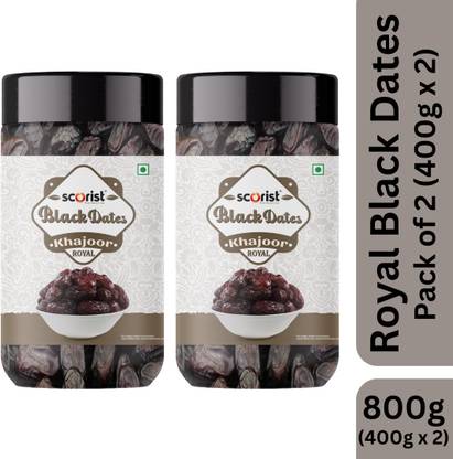 Scorist Royal Black Dates 800g Dates
