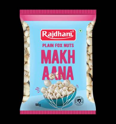 Rajdhani Plain Fox Nut (Makhana) Fox Nut