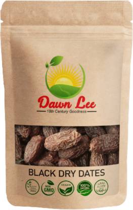 Dawn Lee Black Dry Dates Premium Quality Medjool Laxative Dryfruit Fight Bad Cholesterol Dates