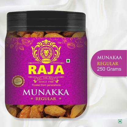 SHREE RAJA Monaca (Raisins) Without Seeds | Regular Raisins