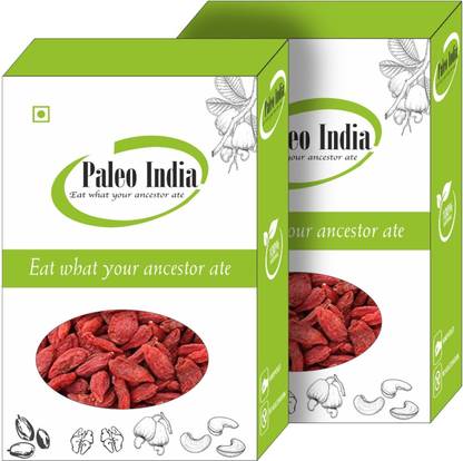 Paleo India Gojiberry| Dried Gojiberries| Unsulphured Without Sugar Goji Berries