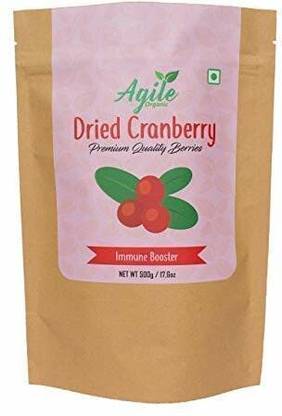 Agile Organic Dried Cranberries 500g Cranberries