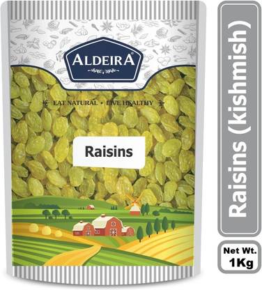 Aldeira Natural Seedless Green Kishmish 1Kg Raisins