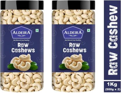 Aldeira Whole Cashew Nuts Kaju 1Kg Cashews