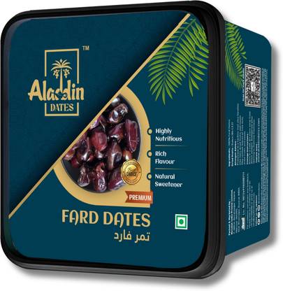 Aladdin Dates Fard Dates/ Khajoor 400 Grams | IML Continer Packed| Khajur Dates