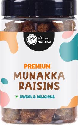 Plum Natural Large Munakha/Raisins Grade - King Size Dry Fruits Munakka Raisins