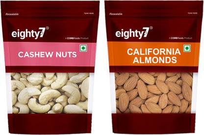 Eighty7 California Almonds and Cashews Assorted Nuts
