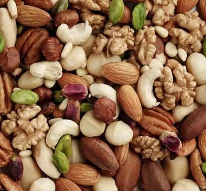 Bharvi Nutmix Healthy Namkeen Snacks Contains Mixed Dry Fruits. Assorted Seeds & Nuts