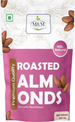 M&M VARIETYWALA M&M Roasted_Almonds_400g Almonds