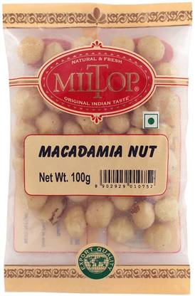 MilTop Macadamia Nuts 100gm Macadamia Nuts