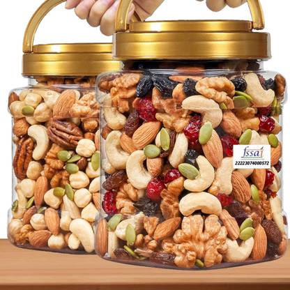 SHIVAAY Nutmix Mix Dry Fruits [Almonds, Cashew, Raisins, Pistachios, Apricot] Almonds, Apricots, Cashews, Dates, Kernels, Walnuts, Raisins, Pistachios, Assorted Seeds & Nuts