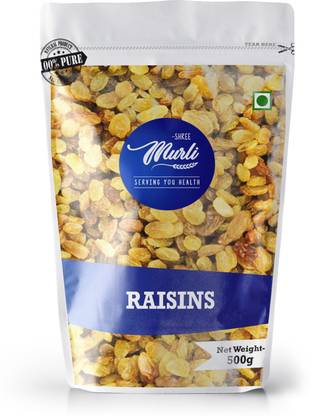 SHREE MURLI Premium Green Raisins