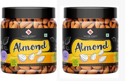 Nature Purify Almond Almond Combo 500 G (250g + 250G) || Fresh || Almonds, Almonds
