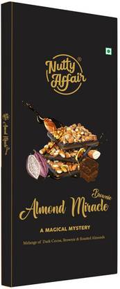 Nutty Affair Melange of Dark Cocoa, Brownie and Roasted Almonds 9 Pcs. Assorted Nuts