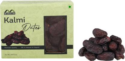 bunaim Jumbo Kalmi Dates/Khajoor, 100% Natural & Organic, Hand Picked and Fresh Dates