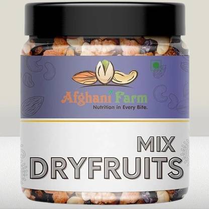 Afgani Farm Mixed Dry Fruits - Healthy, Nutritious & Tasty Snack Almonds, Cashews, Pistachios, Dry Dates, Raisins