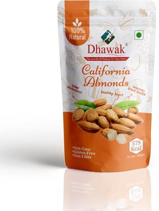Dhawak California Almond California Badam Giri American Almonds Dry Fruit Badam Almonds