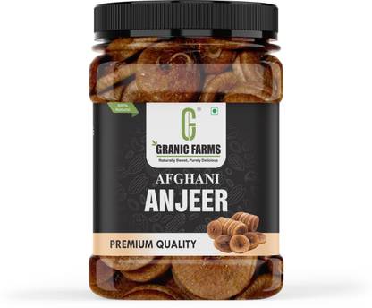 Granic Farms Premium Afghani Anjeer| Dried Figs| Anjeer Figs