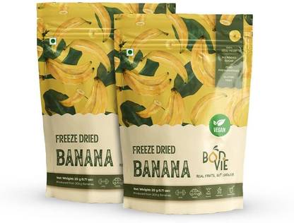 Bonvie Freeze dried fruits | Real Banana Fruits Healthy Snacks Bananas