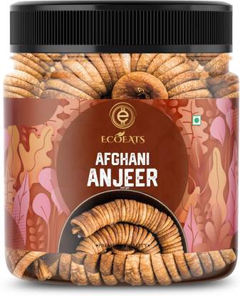 Ecoeats Natural Afghani Anjeer Figs Dry Fruits, Dry Fruits, Dry Figs, Dry Anjeer Figs