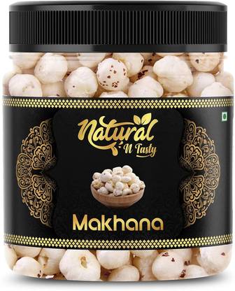 natural n Tasty Fox Nuts Phool Makhana Gluten Free Healthy Super Food 250 gram Fox Nut