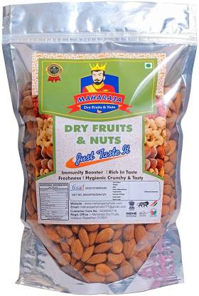 MAHARAJA Almond, Pack of 1 Badam Dry Fruits (1 KG) Almonds