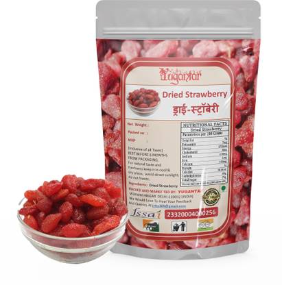 YUGANTAR Dried Strawberries Strawberries