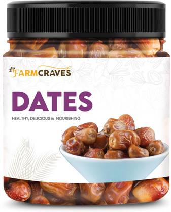 FARMCRAVES Dates/Khajoor 500g Pack of 1 Dates