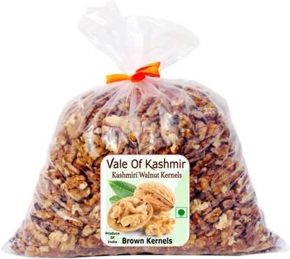 vale of kashmir Walnut Kernels Brown Half Halves , Akhrot Giri Kashmiri Walnuts