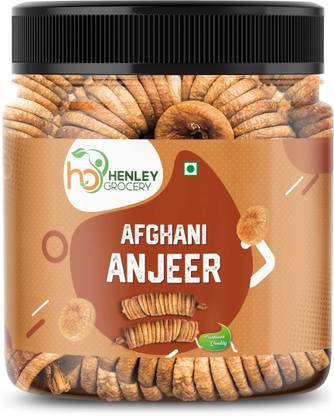 HENLEY Premium Dried 1kg Afghani Anjeer/ Figs | Fresh Dried Anjeer Figs