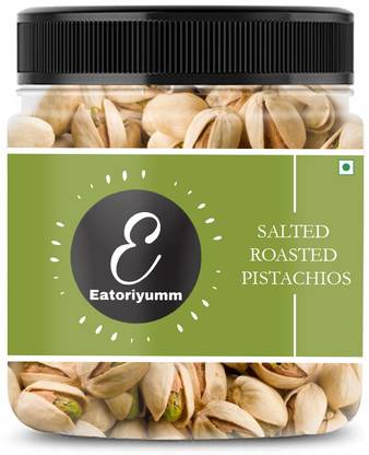 Eatoriyumm ( 1kg ) Roasted Pistachios | Lightly Salted | Namkin Pista | Salted Roasted Pistachios