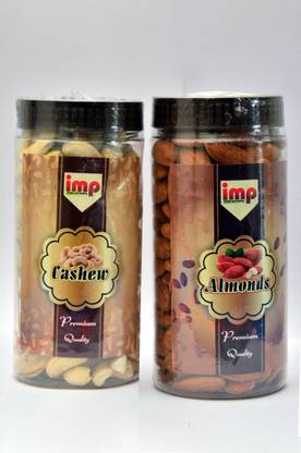 IMP PREMIUM ALMOND & CASHEW 200G X 2 PACK (COMBO) Assorted Fruit