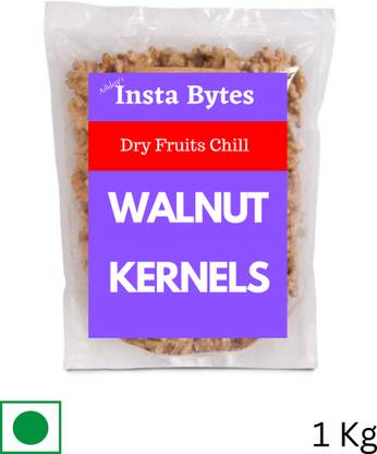 Insta Bytes 100% Natural Delicious Walnut Kernels Dry Fruits|Akhrot Giri| WalnutWonder Taste Walnuts