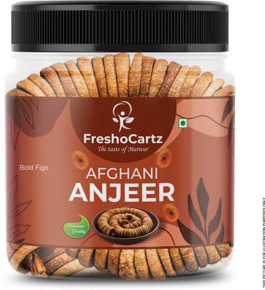 FreshoCartz Dried Figs | Afghani Anjeer Dry Fruits | Medium Size Anjir | Figs Dry Fruits | Figs
