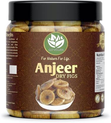 go vegan Afghani Anjeer Dried Figs Rich in Iron, Fibre & Vitamins Fig/Afghanistan Figs