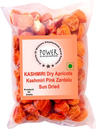 Power Kashmir Kashmiri Pink Sun Dried Apricots, Kashmiri Zardalu Apricots