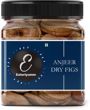 Eatoriyumm Premium Dried Afghani Anjeer/ Figs | Fresh Dried Anjeer Figs