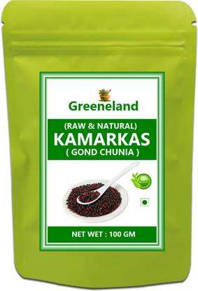 GREENELAND -ORG- Kamarkas ( Gond Chunia / Butea Frondosa ) 100 GM Dried Gum