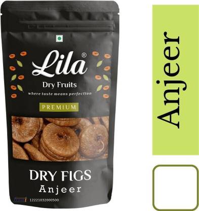 lila dry fruits Premium Dry Figs| Medium Afghani Anjeer| 250Gm Figs