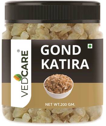 Vedcare Gond Katira Pure (Edible ) | Tragacanth | Keep Body Cool | Dried Gum