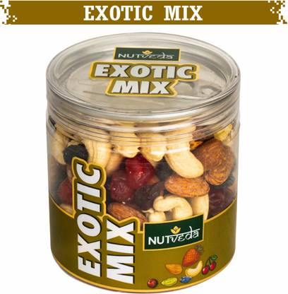 nutveda EXOTIC MIX (BLEND OF DRY FRUITS, NUTS & BERRIES)
