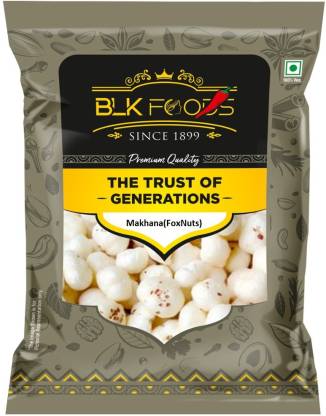 BLK FOODS Daily 100g Makhana (Foxnuts) (Lotus Seed)  (100 g)