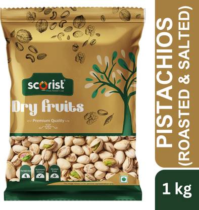 Scorist Popular California Pistachios (Roasted & Salted) 1kg Pistachios