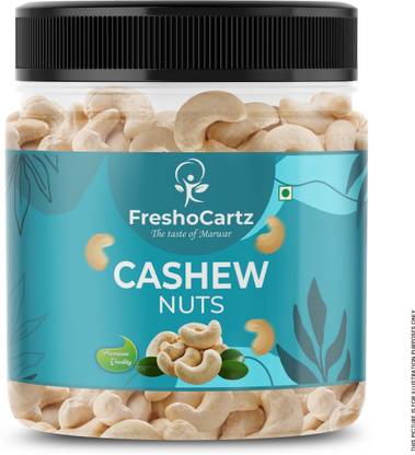 FreshoCartz Premium Cashew Nuts | Whole Kaju | Big Size Cashew Nuts | Dry fruits Kaju Cashews
