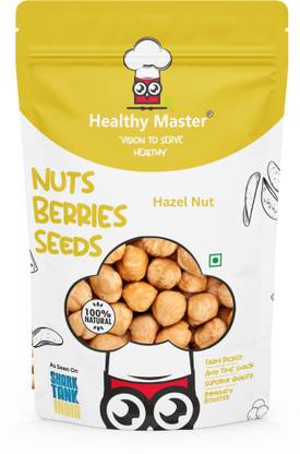 healthy master Hazelnuts - 1 Kg - Hazel Nuts - Hazelnut Healthy & Tasty Dry Fruits Hazelnuts
