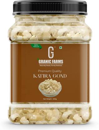 Granic Farms Gond Katira Pure | Edible Gum | Tragacanth Gum, Crystals | Kathila Gum, Gond | Dried Gum