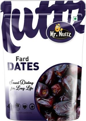 Mr.Nuttz Premium Fard Dates 500g, Soft And Chewy Texture Khajur, Khajoor Dates