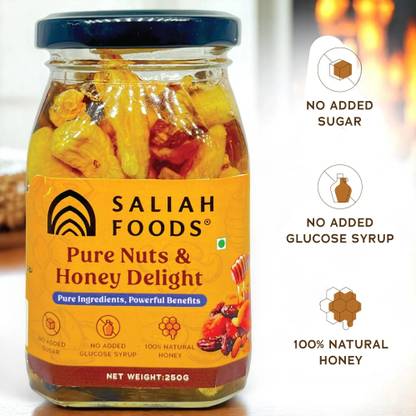 SALIAH DATES Pure Nuts and Honey delight Honey with Dry Fruit Dates