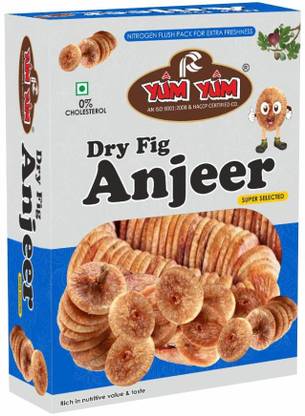 YUM YUM Premium Dried Figs (Anjeer) 250g Figs