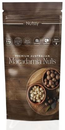 Nutssy with shell|Premium, Crunchy, Whole, No Additives Macadamia Nuts